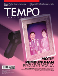 TEMPO : Motif Pembunuhan Brigadir Yosua