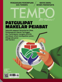 TEMPO : Patgulipat Makelar Pejabat