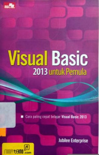 Visual Basic 2013 Untuk Pemula