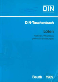 DIN-Taschenbuch 196. Löten: Hartlöten, Weichlöten gedruckte Schaltungen