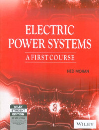 Electric Power Systems: A First Course