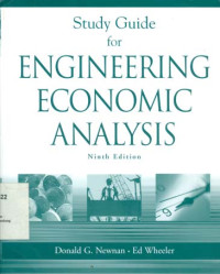 Study Guide for Engineering Economic Analysis 9ed