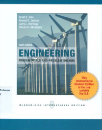 Engineering Fundamentals and Problem Solving 6ed