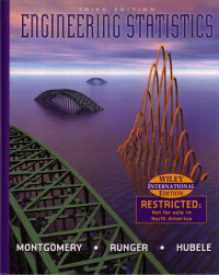 Engineering Statistics 3ed