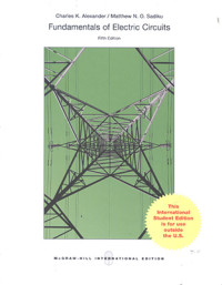 Fundamentals of Electric Circuits 5ed
