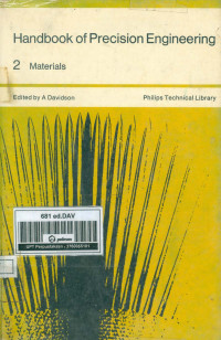 Handbook of Precision Engineering 2: Materials