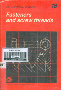 ISO Standards Handbook 18. Fasteners And Screw Threads 3ed