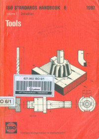 ISO Standards Handbook 6. Tools vol. 1