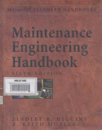 Maintenance Engineering Handbook 6ed