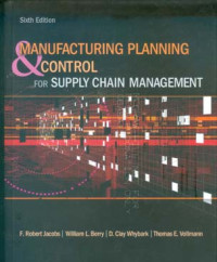 Manufacturing Planning and Control for Supply Chain 6ed