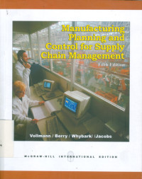 Manufacturing Planning and Control Systems for Supply Chain Management 5ed