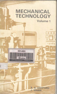 Mechanical Technology volume 1