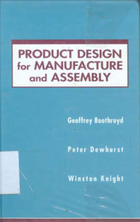 Product Design for Manufacture and Assembly