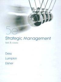 Strategic Management: Text and Cases 5ed