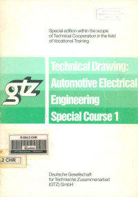 Technical Drawing Automotive Electrical Engineering. Special Course 1