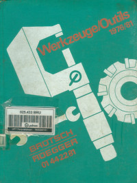 Werkzeuge/Outils 1976/1981