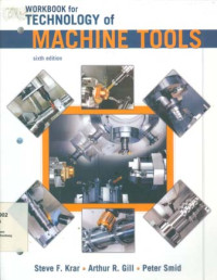 Workbook for Technology of Machine Tools 6ed