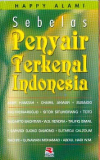 Sebelas Penyair Terkenal Indonesia
