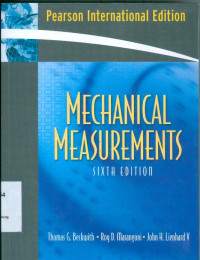 Mechanical Measurements 6ed