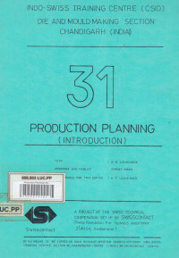 Production Planning (Introduction)