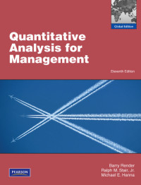 Quantitative Analysis for Management 7ed