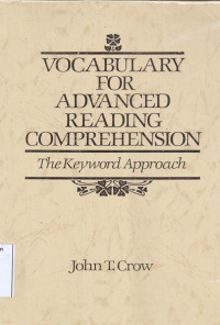 Vocabulary For Advanced Reading Comprehension