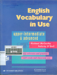 English Vocabulary In Use: Upper-intermediate & Advanced