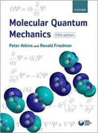 Molecular Quantum Mechanics 5 Edition