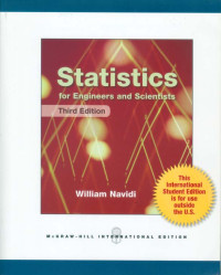 Statistics For Engineers & Scientists 3ed