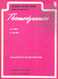 Theory and Problems of Thermodynamics (Schaum's Outline Series)